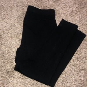 Black Women with Control Ponte Legging Pant